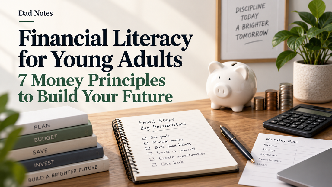 Financial Literacy for Young Adults: 7 Money Principles to Build Your Future | Dad Notes